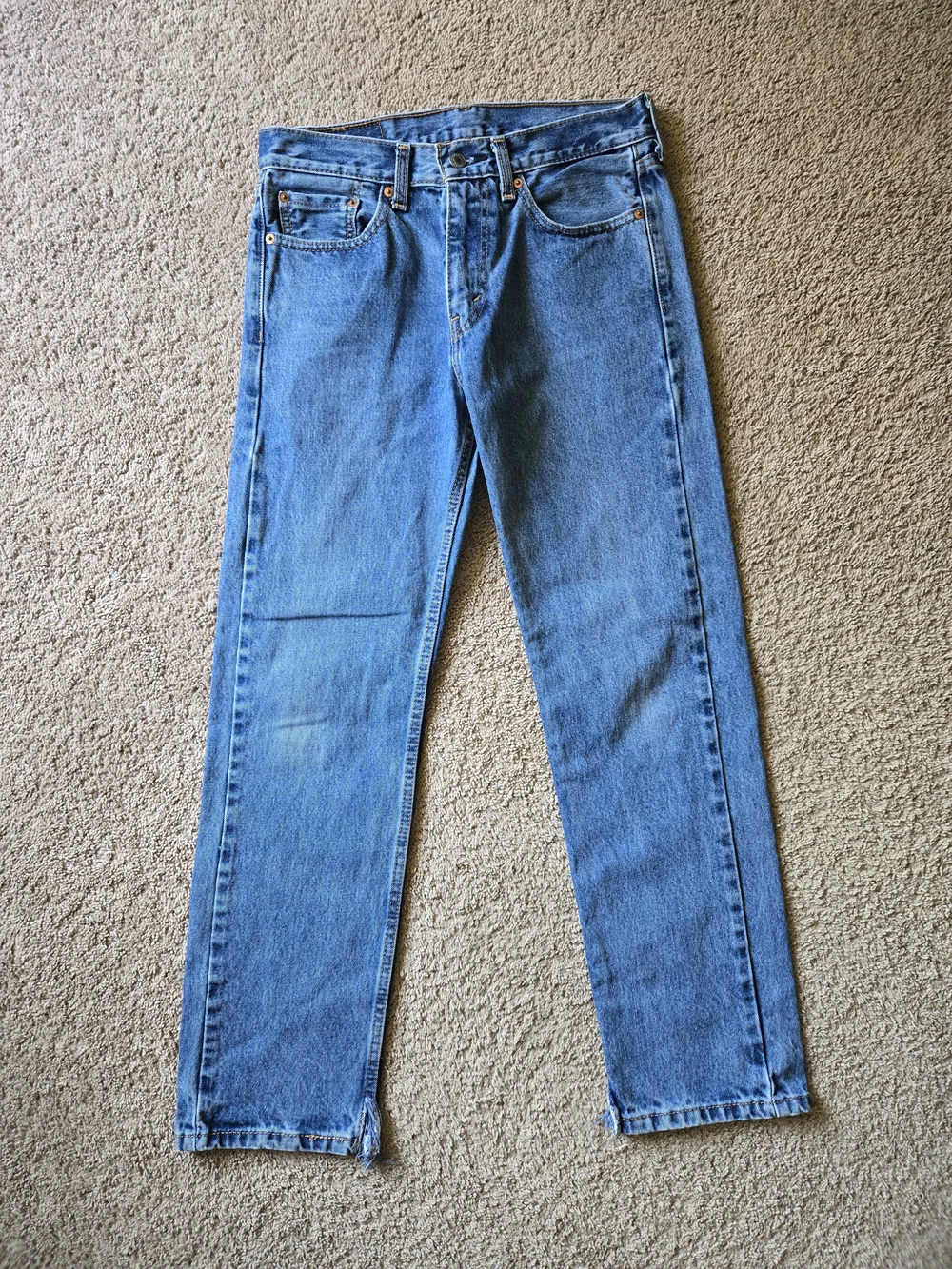 Levi's 505 Regular Fit Straight Jeans W30 L30